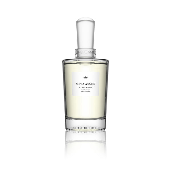 MIND GAMES BLOCKADE 香水 Blockade Fragrance | Mango, Peppercorn, Leather, Oud, Amber | MIND