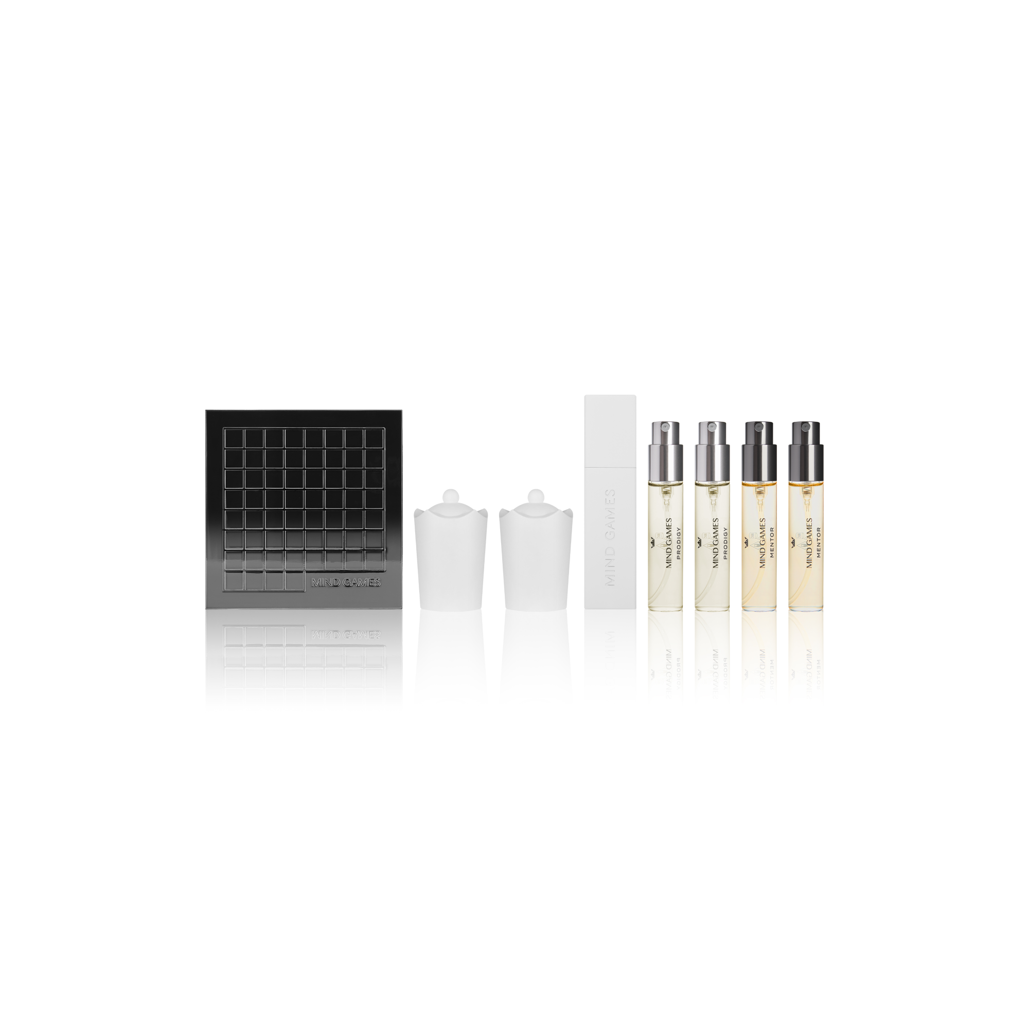 Perfumer Extraordinaire Discovery Set - 4 x 7.ml Travel Sprays + Ceramic Diffusers